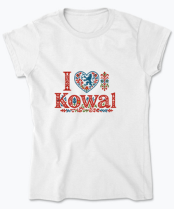 I love Kowal - Koszulka damska