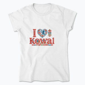 I love Kowal - Koszulka damska
