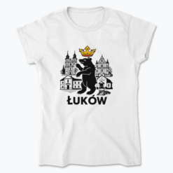 Widok na Łuków - Koszulka damska