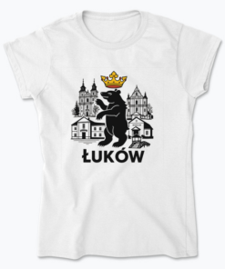 Widok na Łuków - Koszulka damska