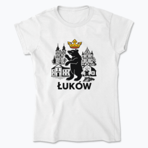 Widok na Łuków - Koszulka damska