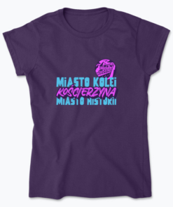 Kościerzyna - miasto kolei - Koszulka damska