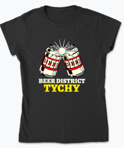 Tychy. Beer District - Koszulka damska
