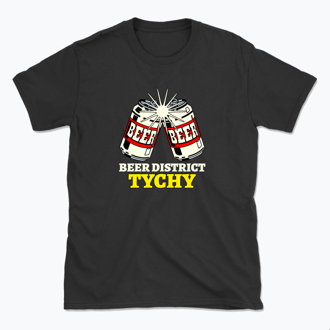 Tychy. Beer District - T-shirt