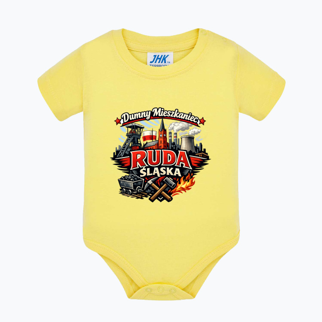 Dumny mieszkaniec Rudy Śląskiej - Body dziecięce