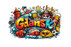 Alternative view of Gdańsk Vibe - T-shirt