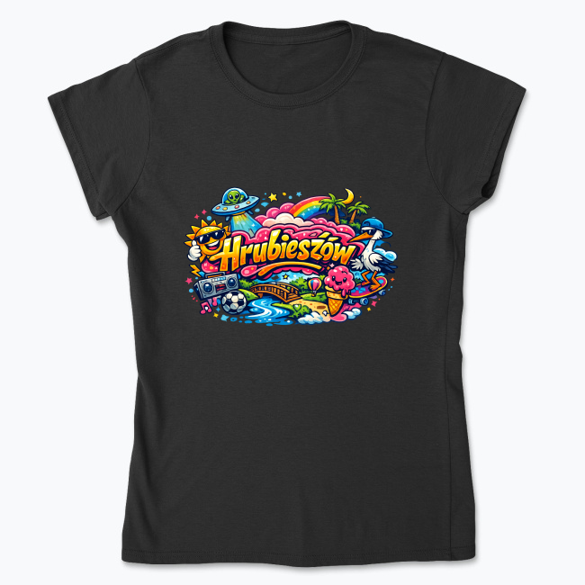 Hrubieszow Vibe - Koszulka damska