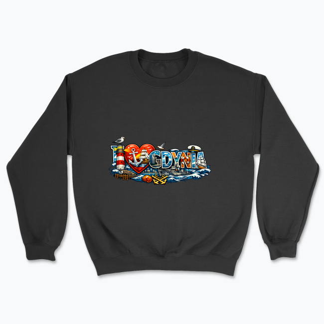 I love Gdynia - Bluza