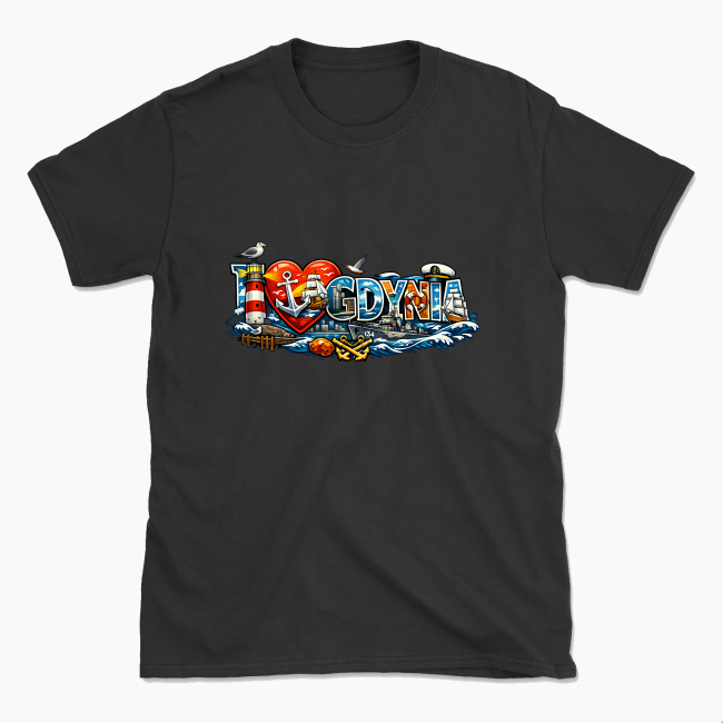 I love Gdynia - T-shirt