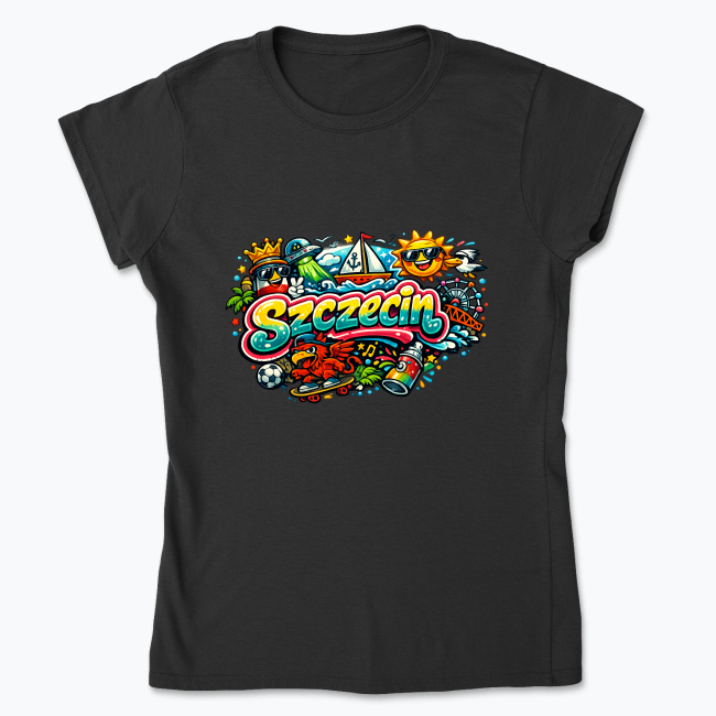 Szczecin Vibe - Koszulka damska