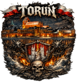 Alternative view of Toruń Skull - Bluza