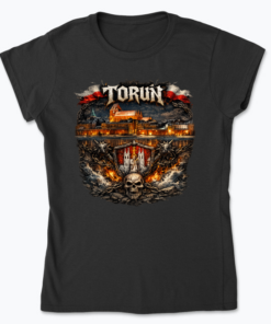 Toruń Skull - Koszulka damska
