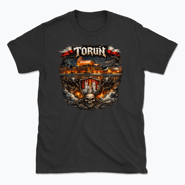 Toruń Skull - T-shirt