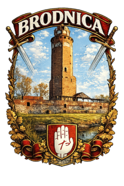 Alternative view of Zamek w Brodnicy - Koszulka damska