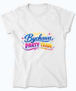 Bychawa Party Team - Koszulka damska