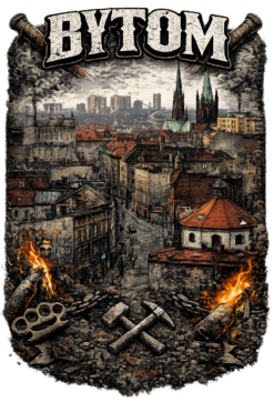 Alternative view of Bytom Aftermath - Koszulka damska
