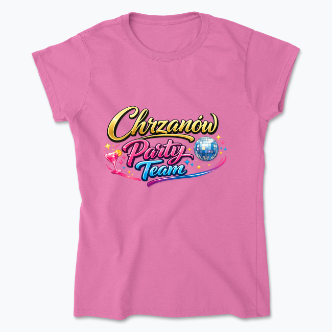Chrzanów Party Team - Koszulka damska