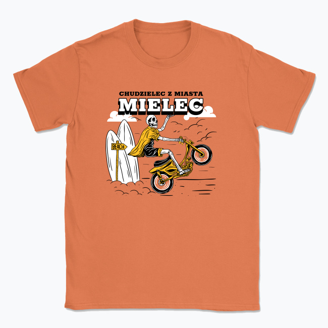 Chudzielec z miasta Mielec - T-shirt
