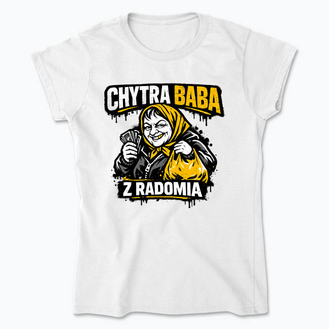 Chytra Baba z Radomia - Koszulka damska