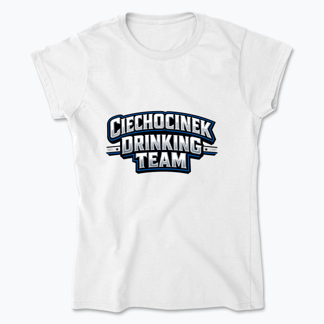 Ciechocinek Drinking Team - Koszulka damska