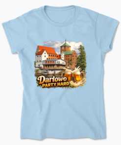 Darłowo - Party Hard - Koszulka damska