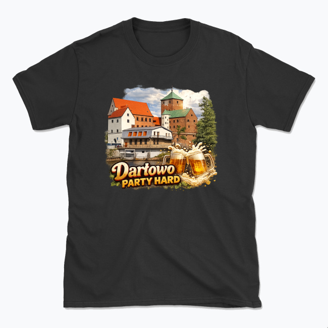 Darłowo - Party Hard - T-shirt