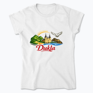 Dukla Logo - Koszulka damska
