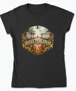 Herb Białej Podlaskiej - Koszulka damska