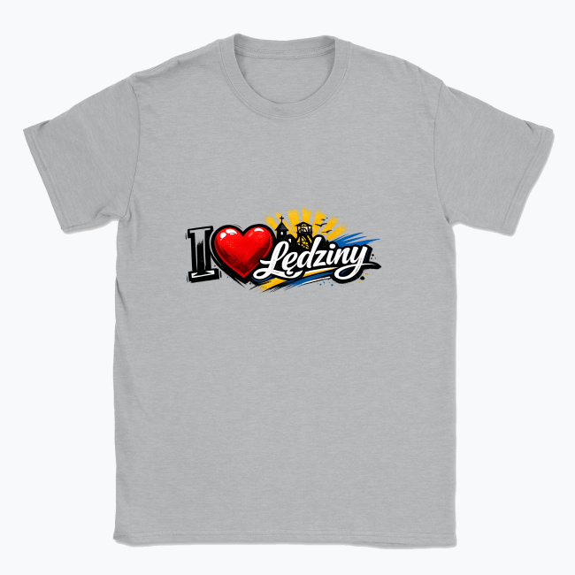 I love Lędziny - T-shirt