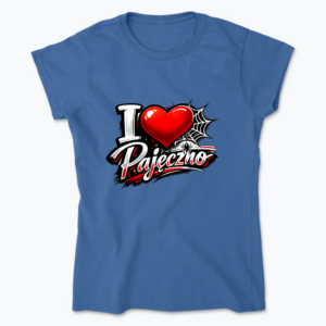 I Love Pajęczno - Koszulka damska