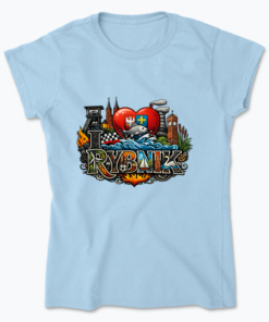 I Love Rybnik - Koszulka damska