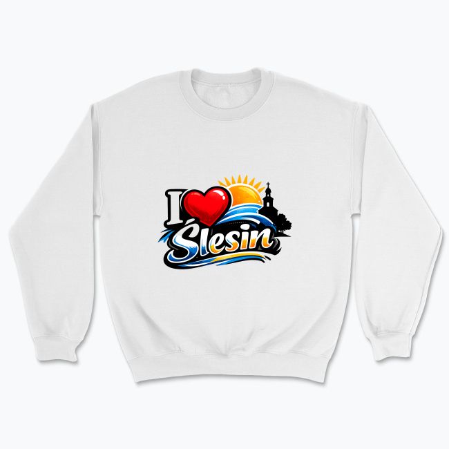 I Love Ślesin - Bluza