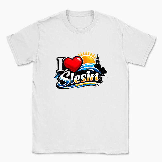 I Love Ślesin - T-shirt