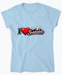 I Love Świebodzin - Koszulka damska