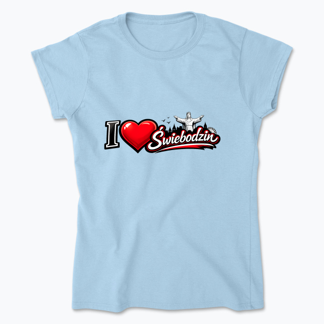 I Love Świebodzin - Koszulka damska