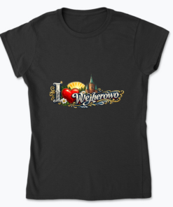 I Love Wejherowo - Koszulka damska