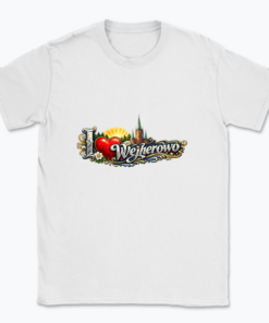 I Love Wejherowo - T-shirt