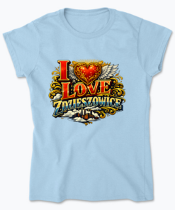 I Love Zdzieszowice - Koszulka damska