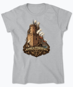 Kamień Pomorski Steampunk - Koszulka damska