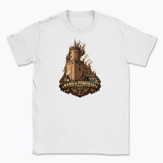 Kamień Pomorski Steampunk - T-shirt