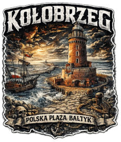 Alternative view of Latarnia w Kołobrzegu - Koszulka damska