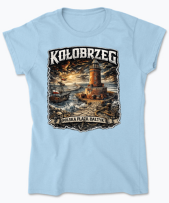 Latarnia w Kołobrzegu - Koszulka damska