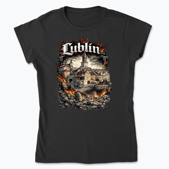 Lublin Fire - Koszulka damska