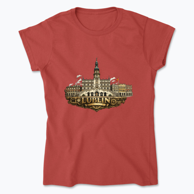 Lublin Steampunk - Koszulka damska