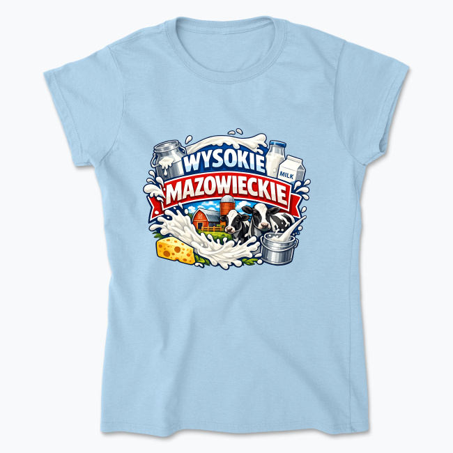 Mleczne Wysokie Mazowieckie – Women’s T-shirt