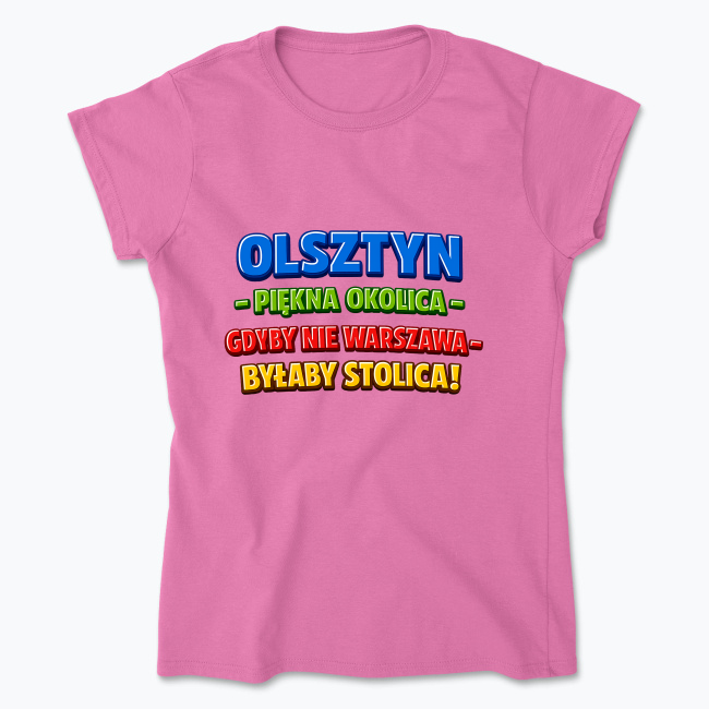 Olsztyn - Piękna okolica - Koszulka damska