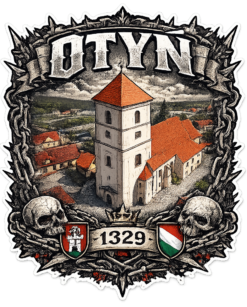 Alternative view of Otyń Skulls - T-shirt