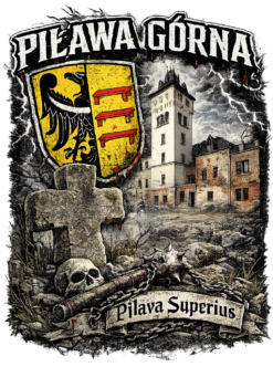 Alternative view of Piława Skull - T-shirt