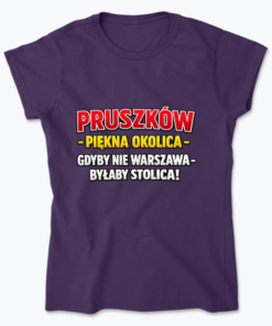 Pruszków - Piękna okolica - Koszulka damska