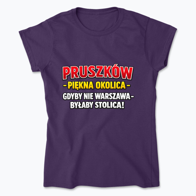 Pruszków - Piękna okolica - Koszulka damska